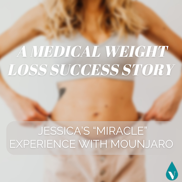 A medical weight loss success story with mounjaro tirzepatide at viva wellness