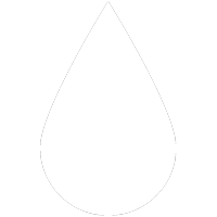 water drop white